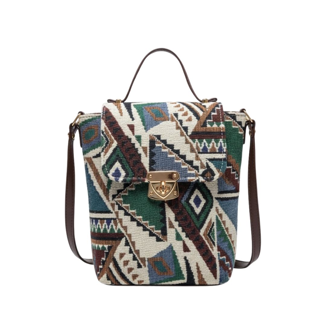 Stylish Double Handle Sling Bag for Everyday Use 163